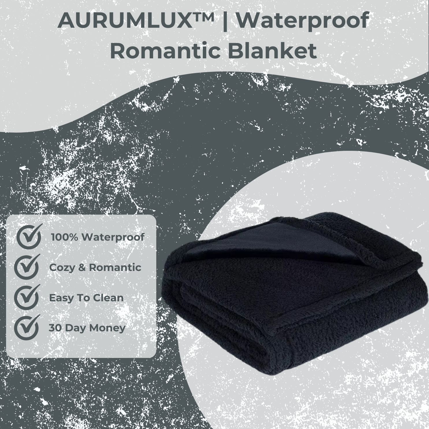 AURUMLUX™ Waterproof Romantic Blanket
