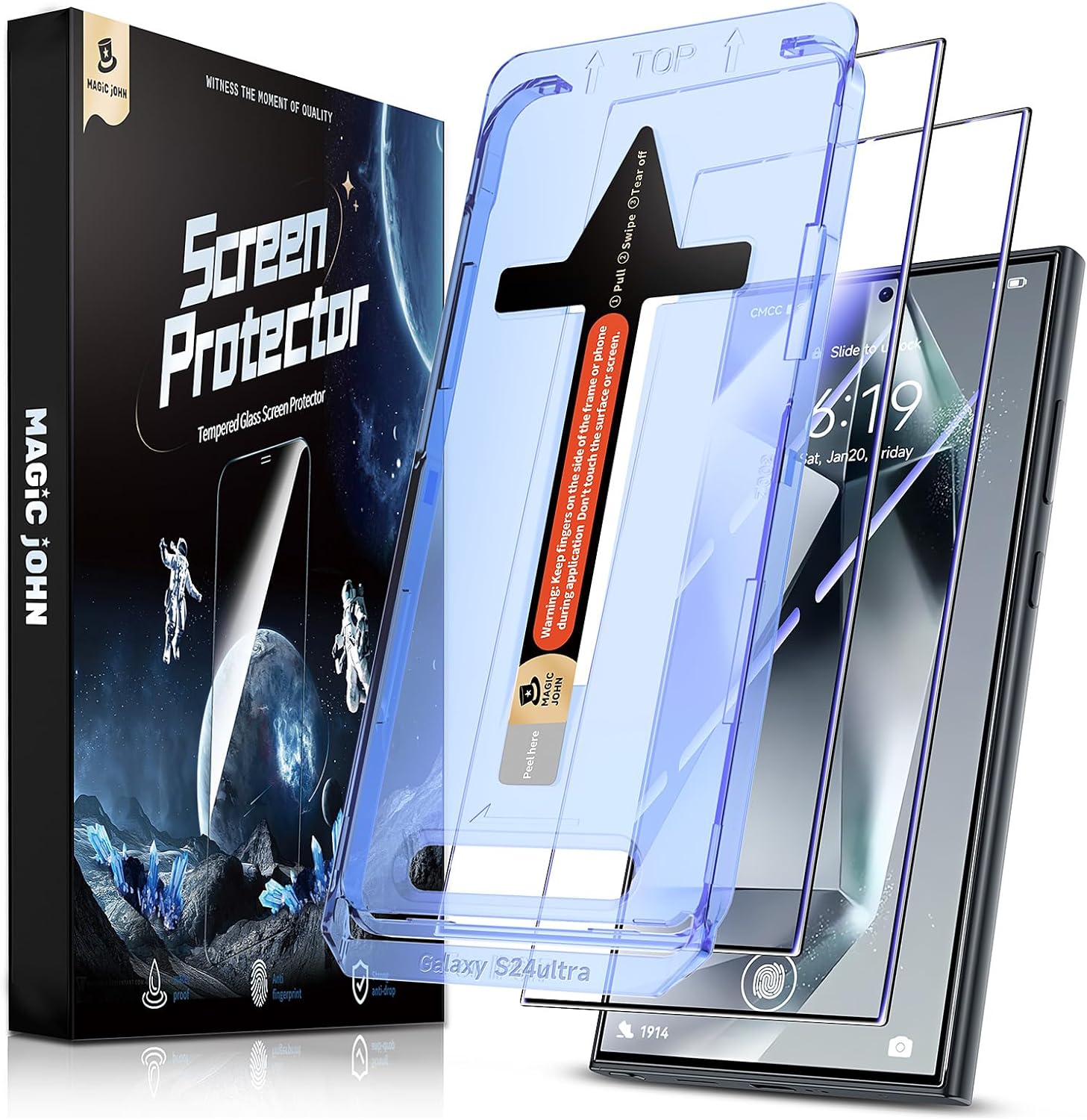 ClearShield™ Screen Protector - Dust Free Without Bubbles
